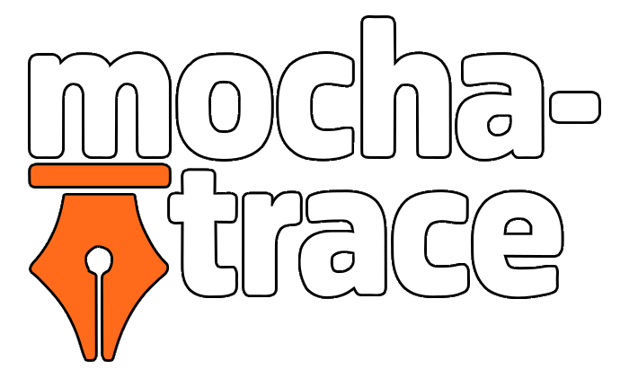 mocha-trace-white-line